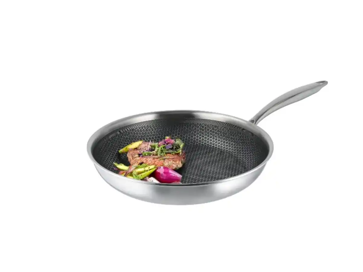 Bild 3 von SILVERCREST® Premium-Edelstahlpfanne, sehr kratz- und abriebfest, Ø 28 cm