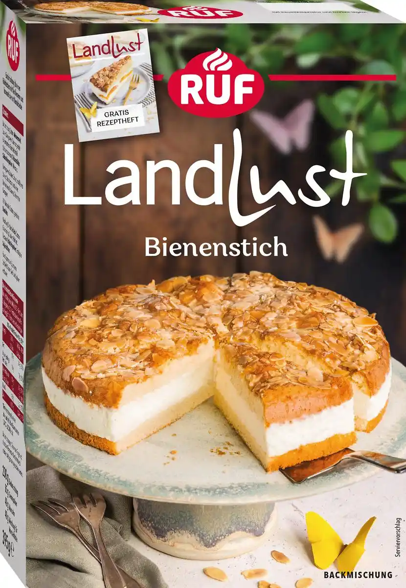 Bild 1 von RUF Backmischung Bienenstich 395 g