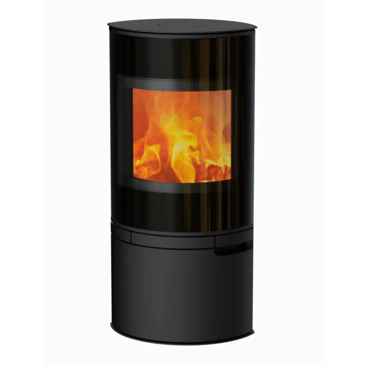 Bild 1 von THERMIA Kaminofen »Nürnberg«, schwarz, Stahl, 6 kW