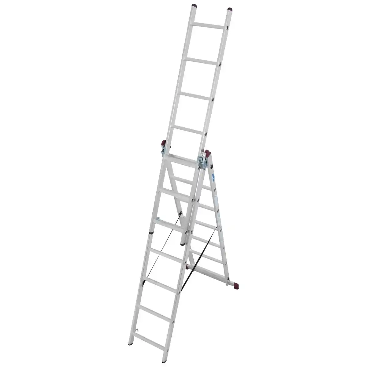 Bild 1 von KRAUSE Vielzweckleiter »CORDA«, 21 Sprossen, Aluminium
