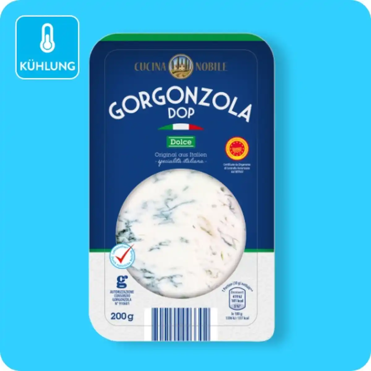 Bild 1 von CUCINA/CUCINA NOBILE Gorgonzola DOP, Mild oder pikant