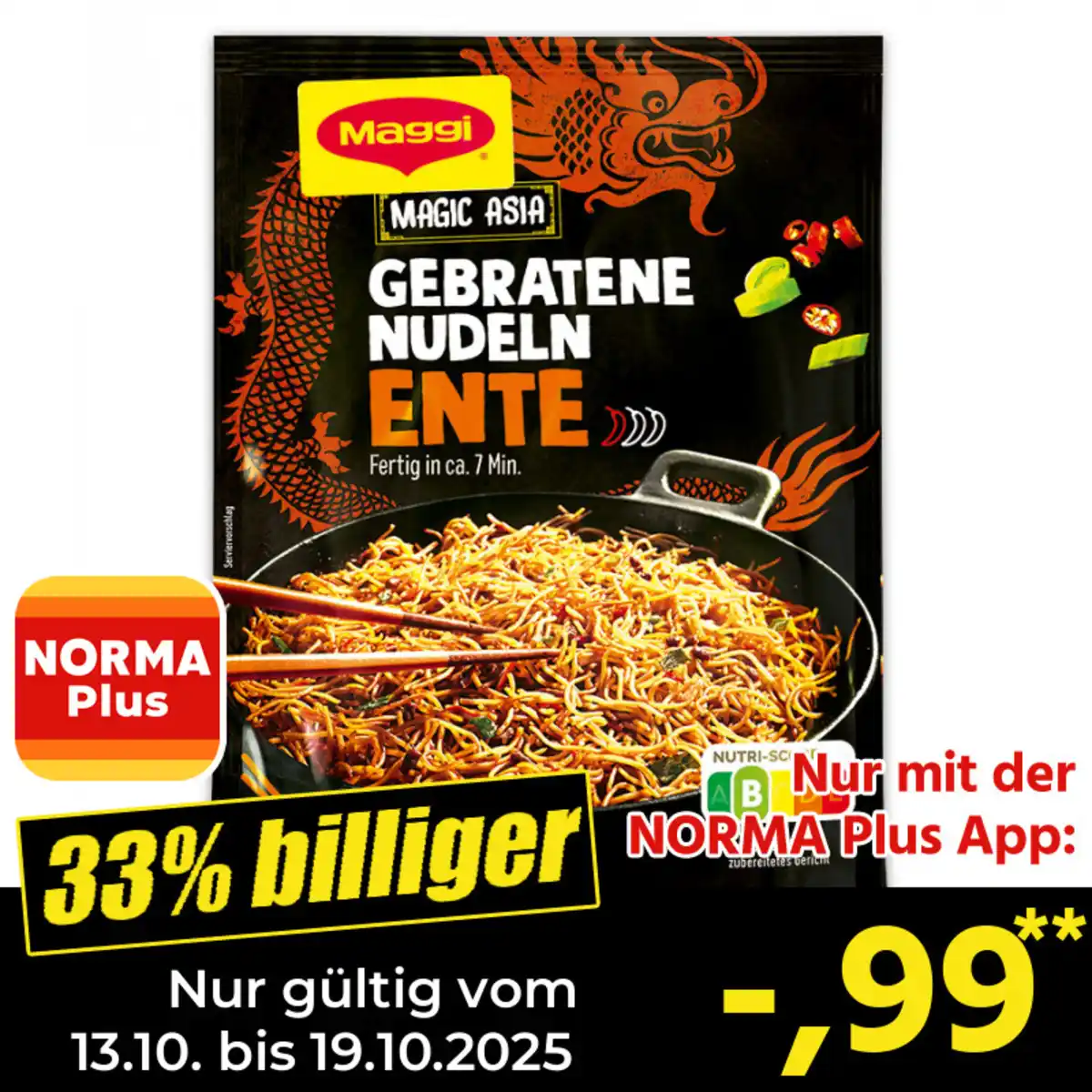 Bild 1 von Maggi Magic Asia Gebratene Nudeln