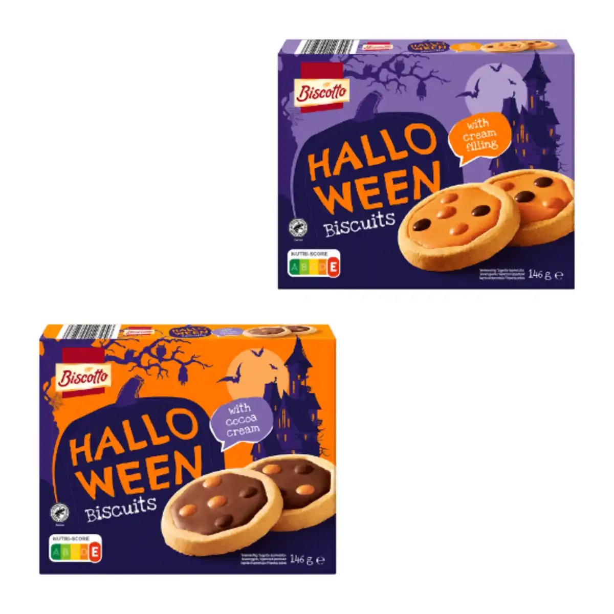 Bild 1 von BISCOTTO Halloween-Kekse 146g