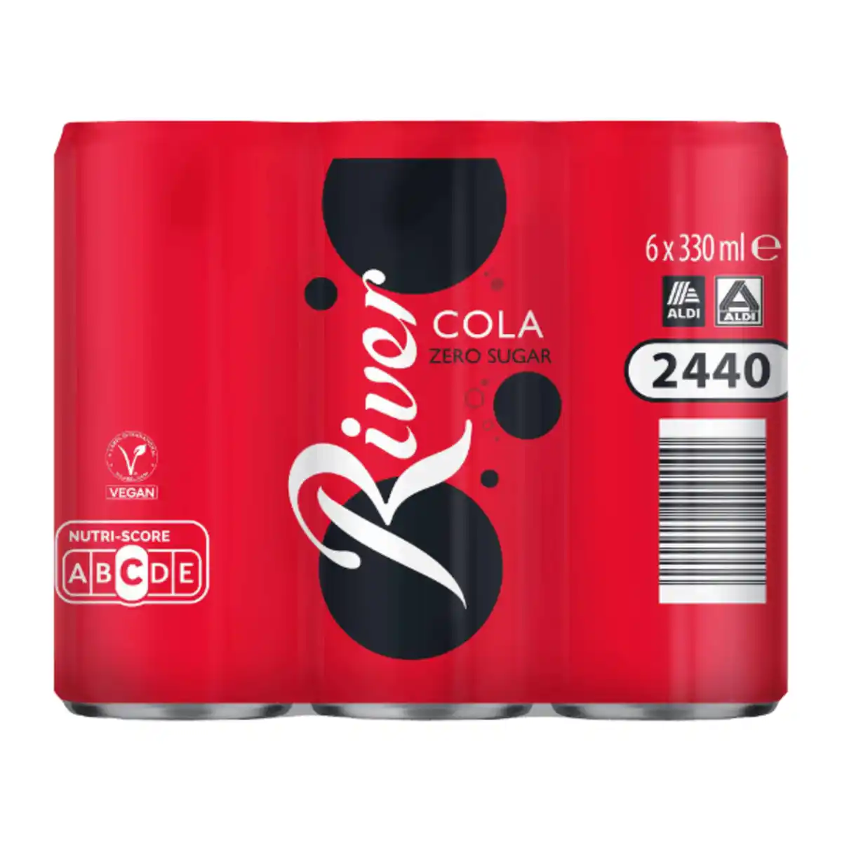 Bild 1 von RIVER Cola Zero 0,33L