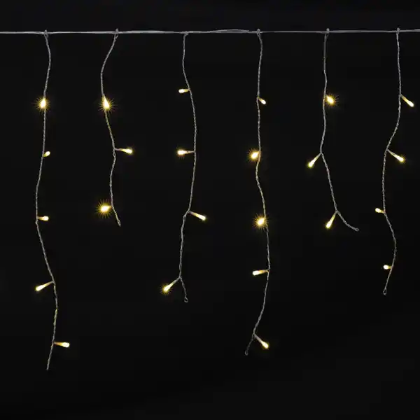 Bild 1 von 240er LEDs Eisregen Lichterkette mit 8 Funktionen