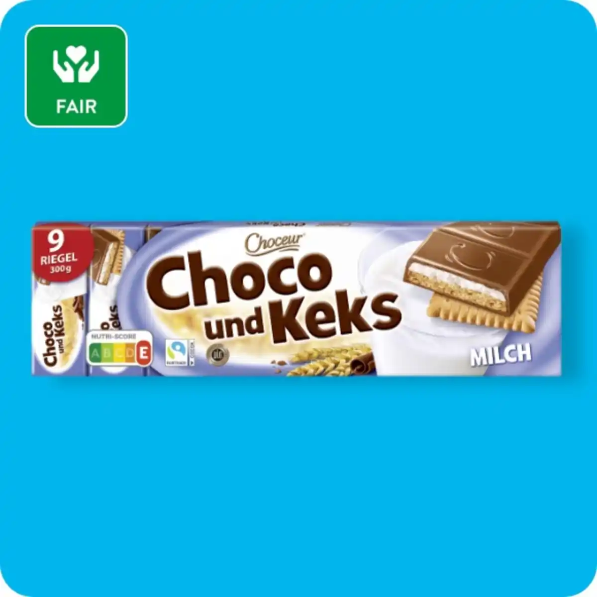 Bild 1 von CHOCEUR Choco und Keks, Verschiedene Sorten