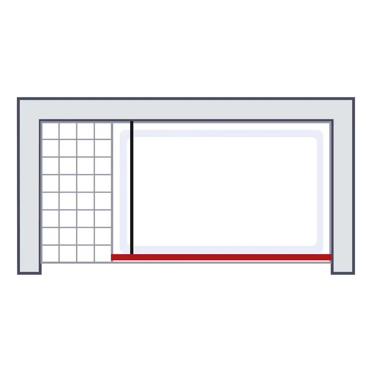 Bild 4 von SCHULTE Duschwand »MasterClass«, BxH: 90 x 200 cm, ESG, Walk-In, Ecke
