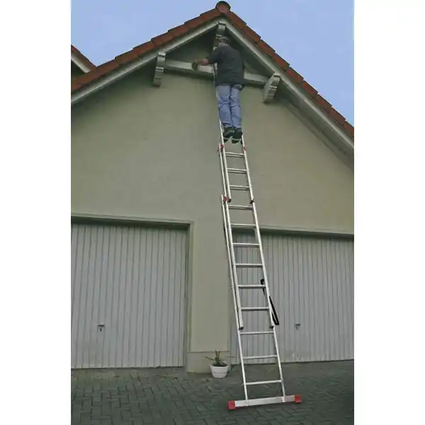 Bild 4 von KRAUSE Vielzweckleiter »MONTO Tribilo«, 27 Sprossen, Aluminium
