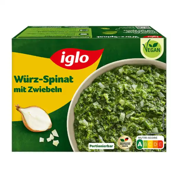 Bild 1 von IGLO Würz-Spinat 500g