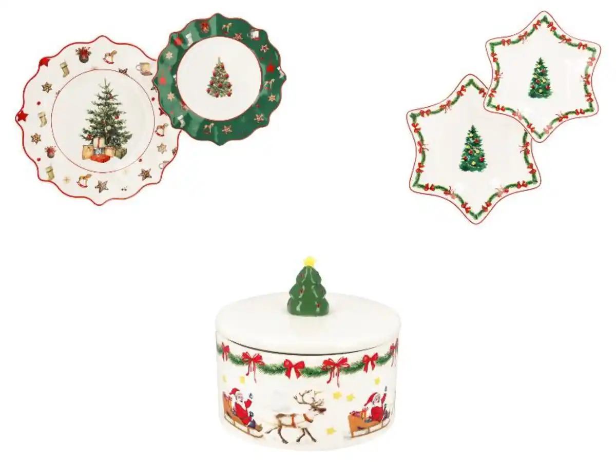 Bild 1 von SILVERCREST® Servierteller-Set / Keksdose / Servierschalen-Set