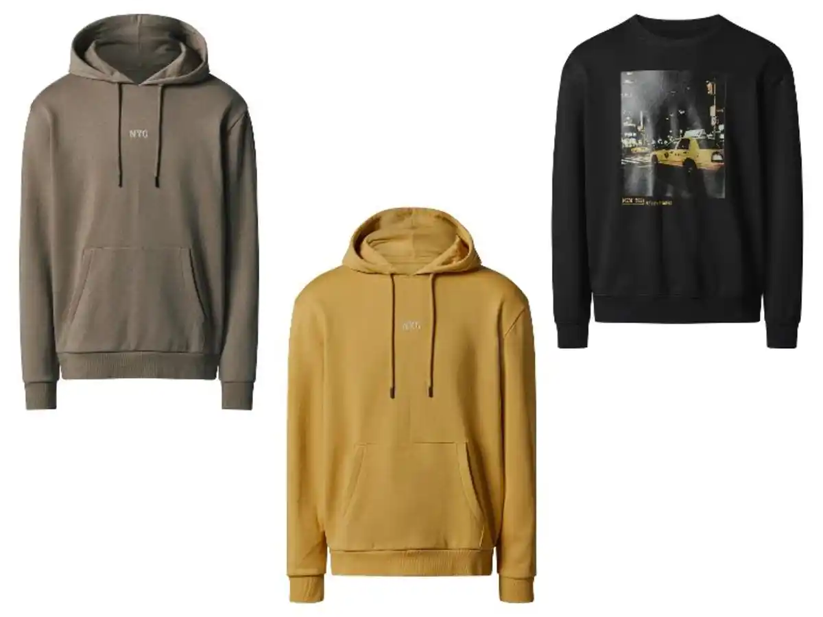 Bild 1 von esmara Men Herren Sweatpullover / Sweathoodie, leger geschnitten