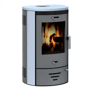 accente Kaminofen »Nador 3.0«, grau, Naturstein, 7,5 kW