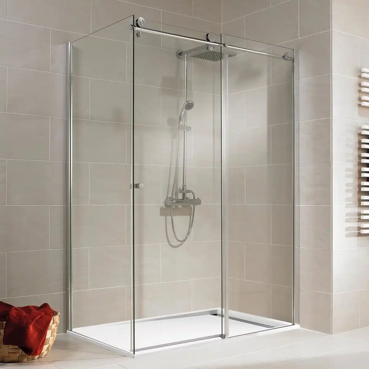 Bild 1 von SCHULTE Eckdusche »MasterClass«, BxTxH: 120 x 90 x 200 cm