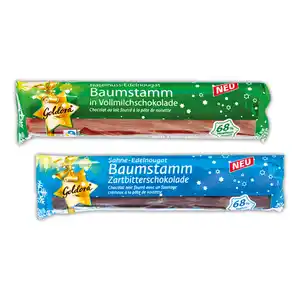 Goldora Haselnuss-/ Sahne-Edelnougat Baumstamm