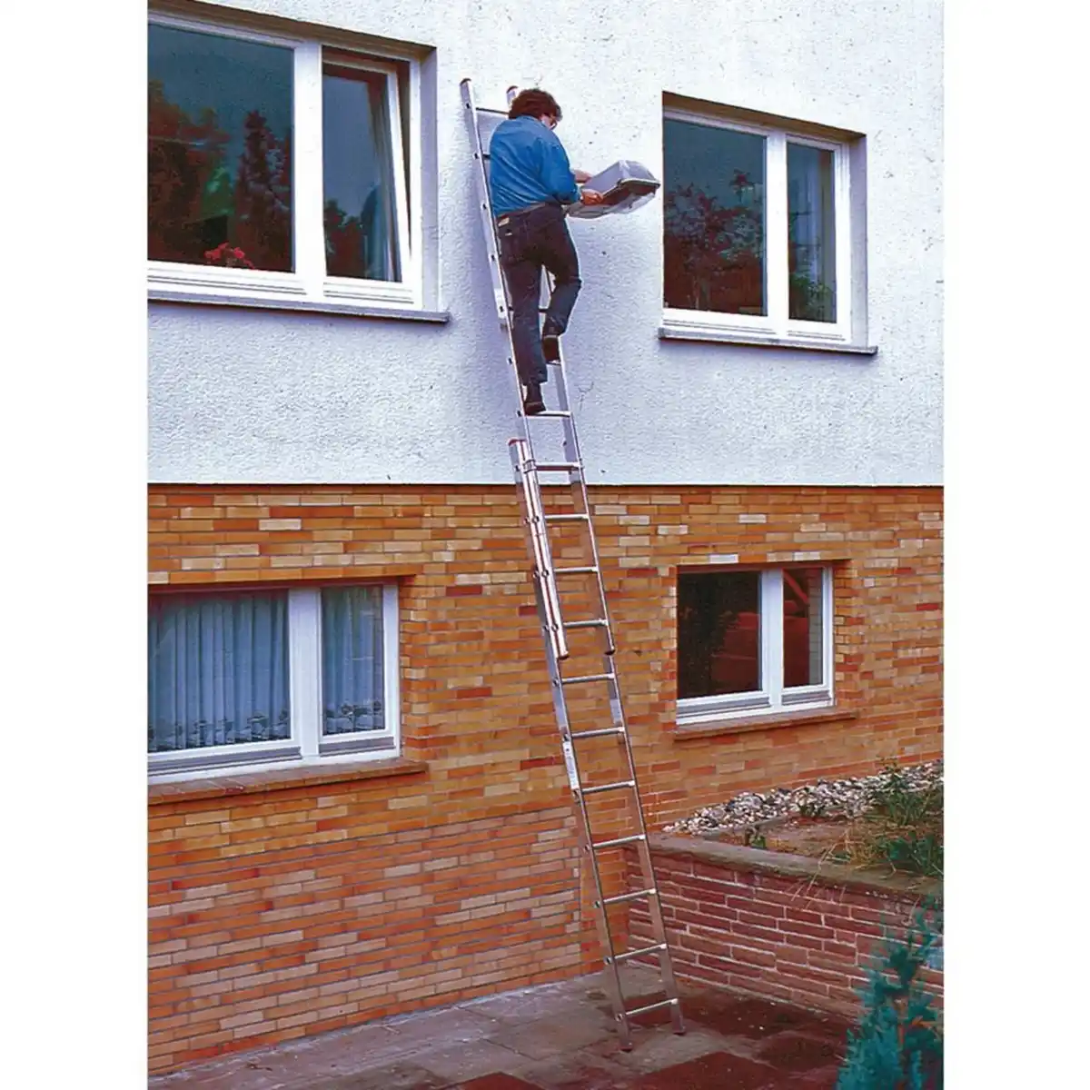 Bild 4 von KRAUSE Schiebeleiter »CORDA«, 16 Sprossen, Aluminium