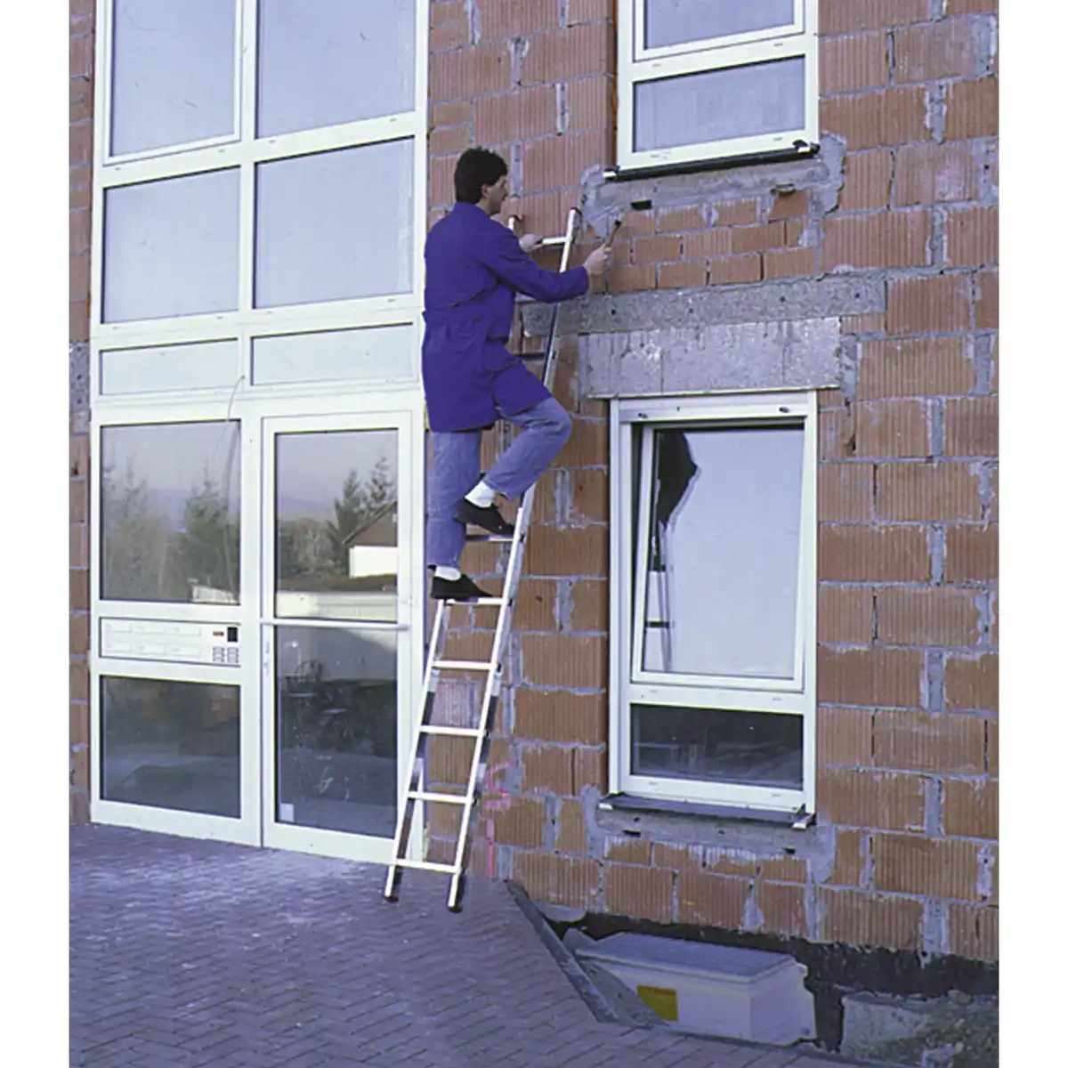 Bild 4 von KRAUSE Anlegeleiter »CORDA«, 8 Sprossen, Aluminium