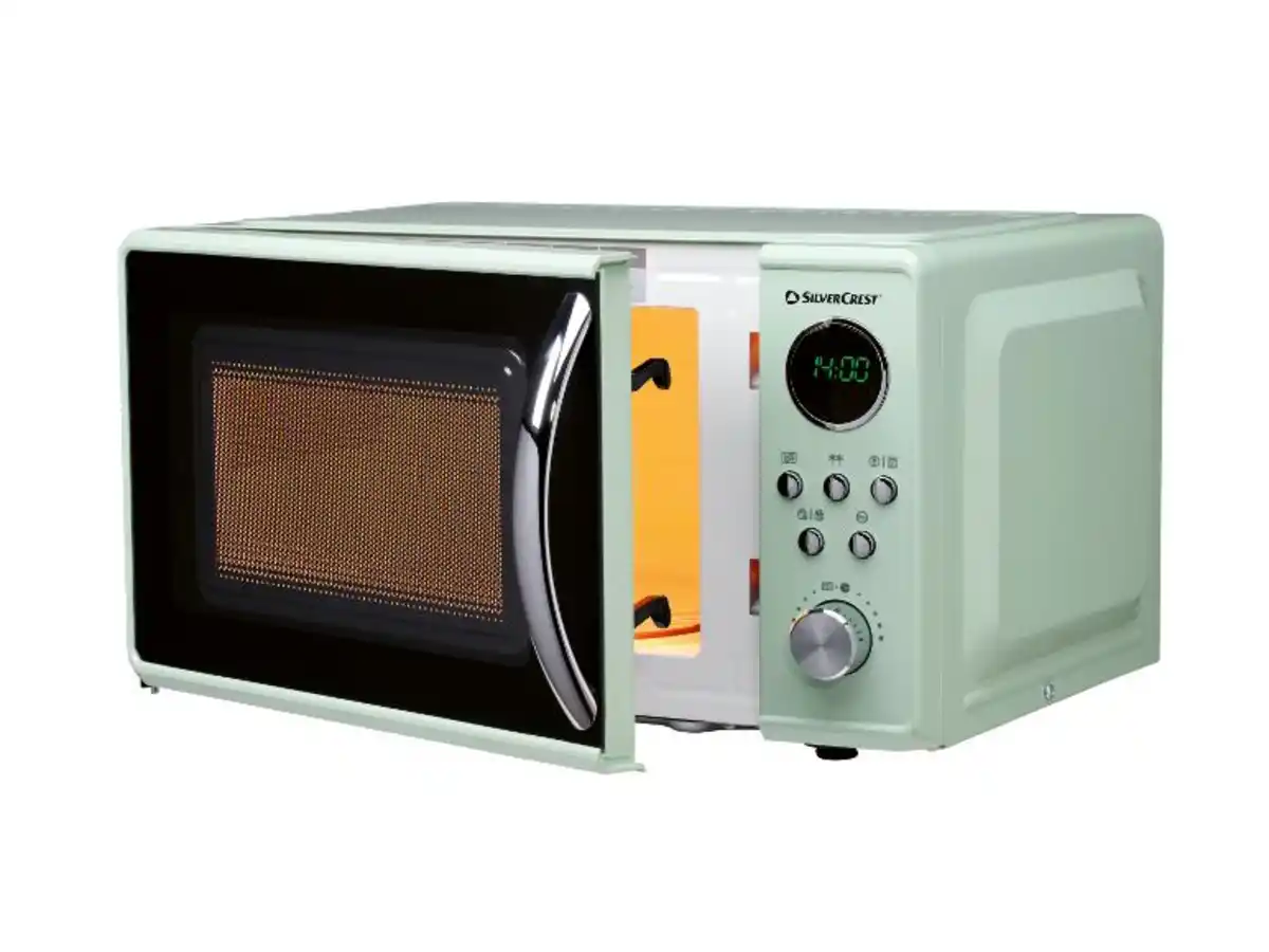 Bild 2 von SILVERCREST® Mikrowelle »SMWC 700 D1«, im Retro-Design, mint