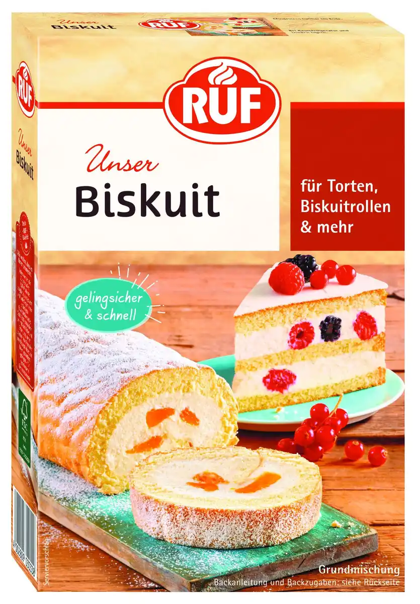 Bild 1 von RUF Backmischung Biskuitboden 250 g