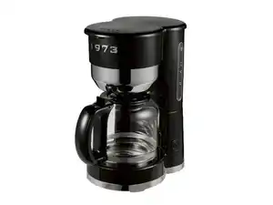 SILVERCREST® Kaffeemaschine Chrom Retro 1973 Schwarz SKMR 1000 A1