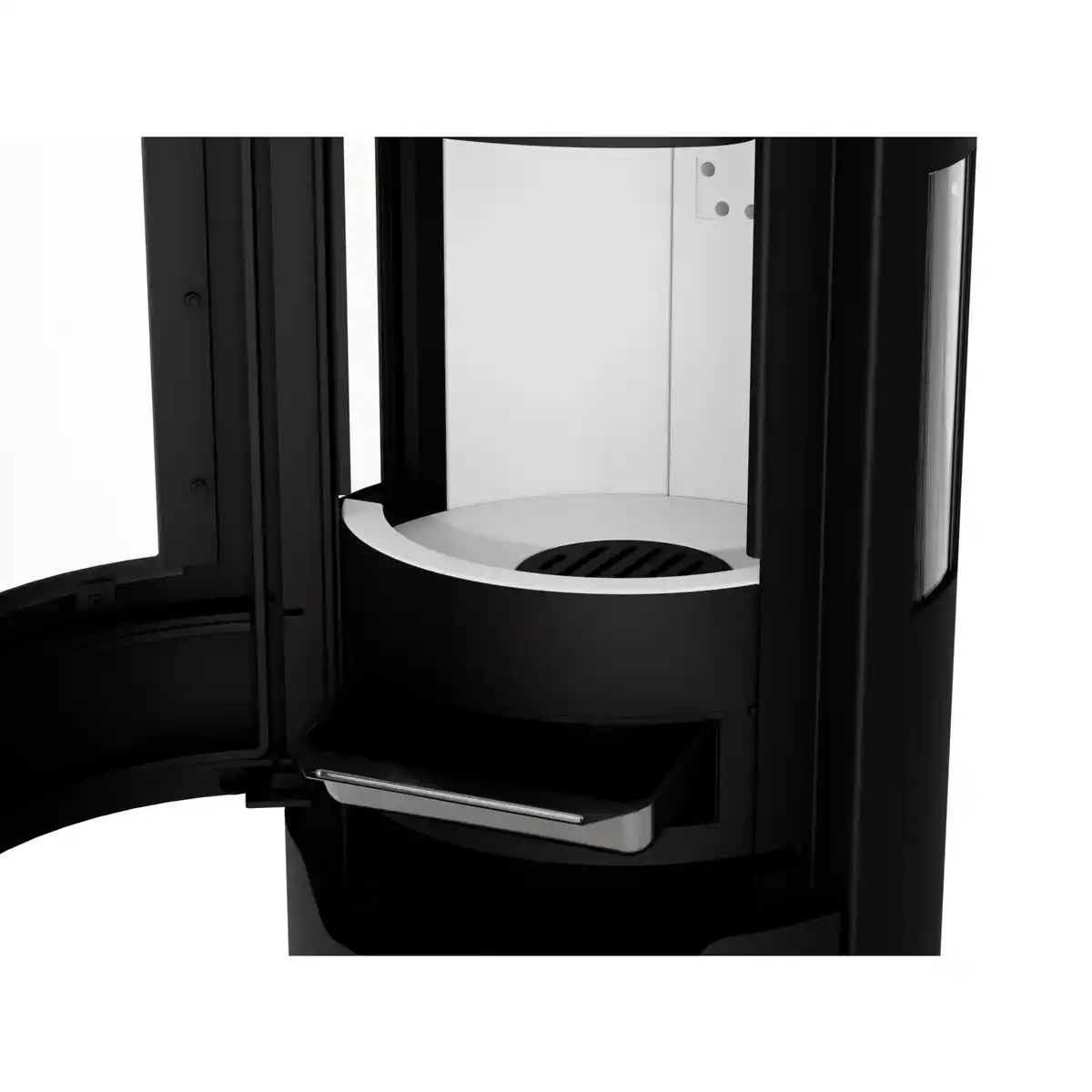 Bild 3 von THERMIA Kaminofen »Lübeck«, schwarz, Stahl, 6 kW