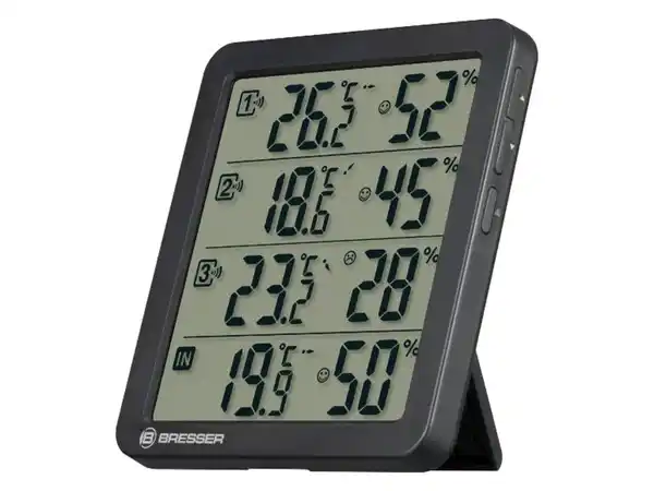 Bild 1 von BRESSER Thermo-/ Hygrometer Quadro