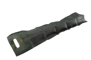 Masys Sandsack-Schlauch 100 x 25 cm grün verschließbar und Tragegriff