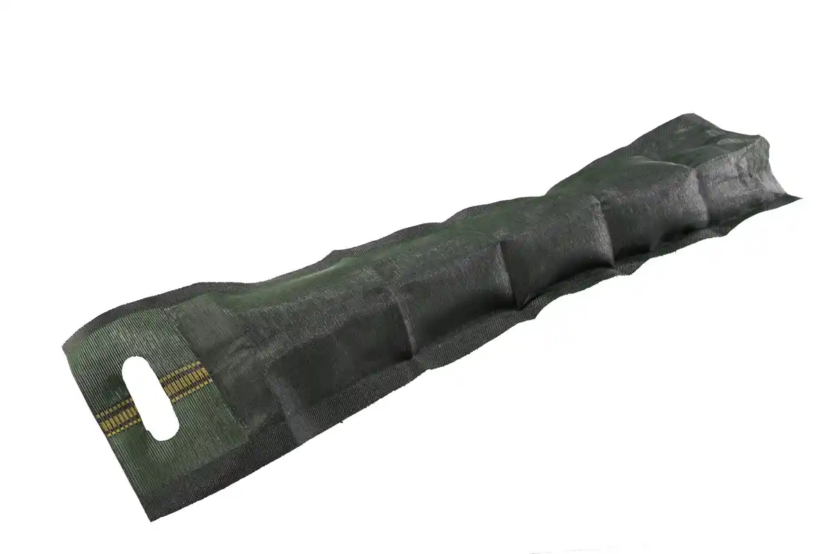 Bild 1 von Masys Sandsack-Schlauch 100 x 25 cm grün verschließbar und Tragegriff