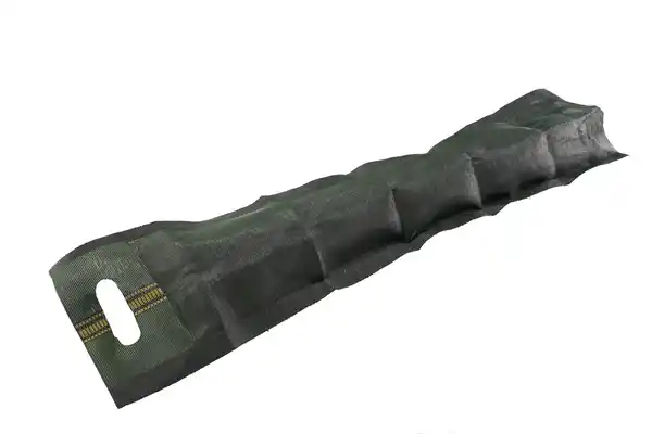 Bild 1 von Masys Sandsack-Schlauch 100 x 25 cm grün verschließbar und Tragegriff