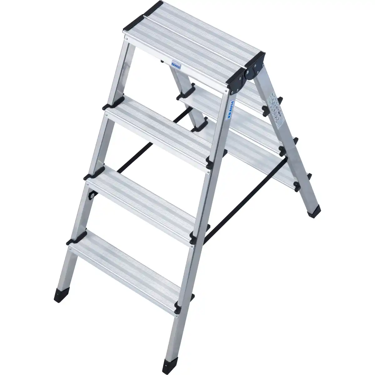 Bild 1 von Krause Doppelstufenleiter 'Dopplo' 2 x 4 Stufen 240 cm