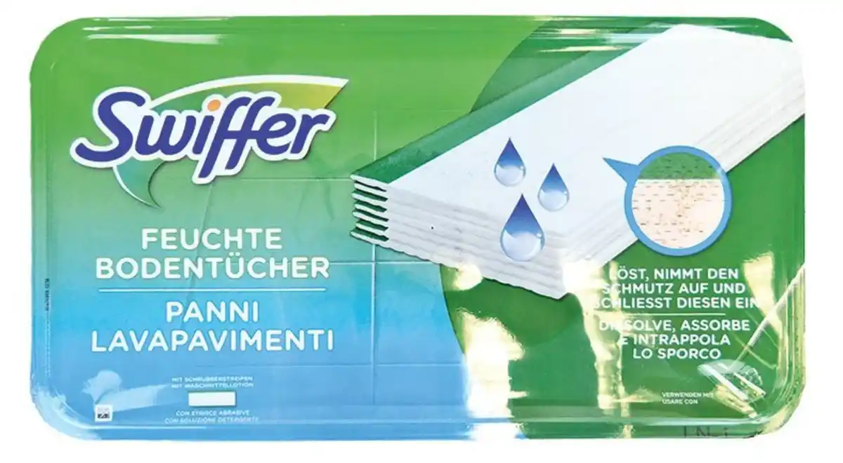 Bild 1 von Swiffer Feuchte Bodenreinigungstücher