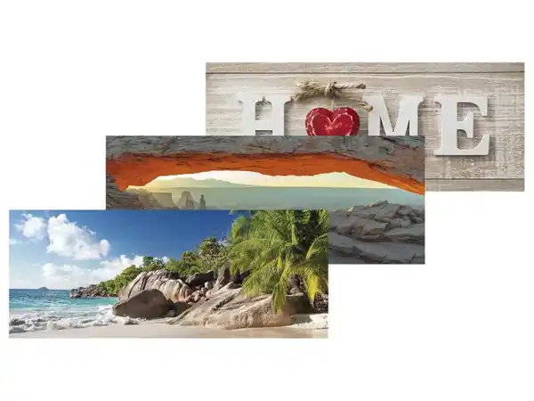 Bild 1 von marmony® marmony® Infrarot-MOTIV-Heizkörper 800 Watt Natur mit Thermostat MTC-40