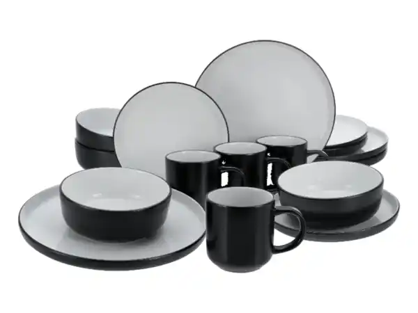Bild 2 von Creatable Geschirrset »Nordic Cool Black«