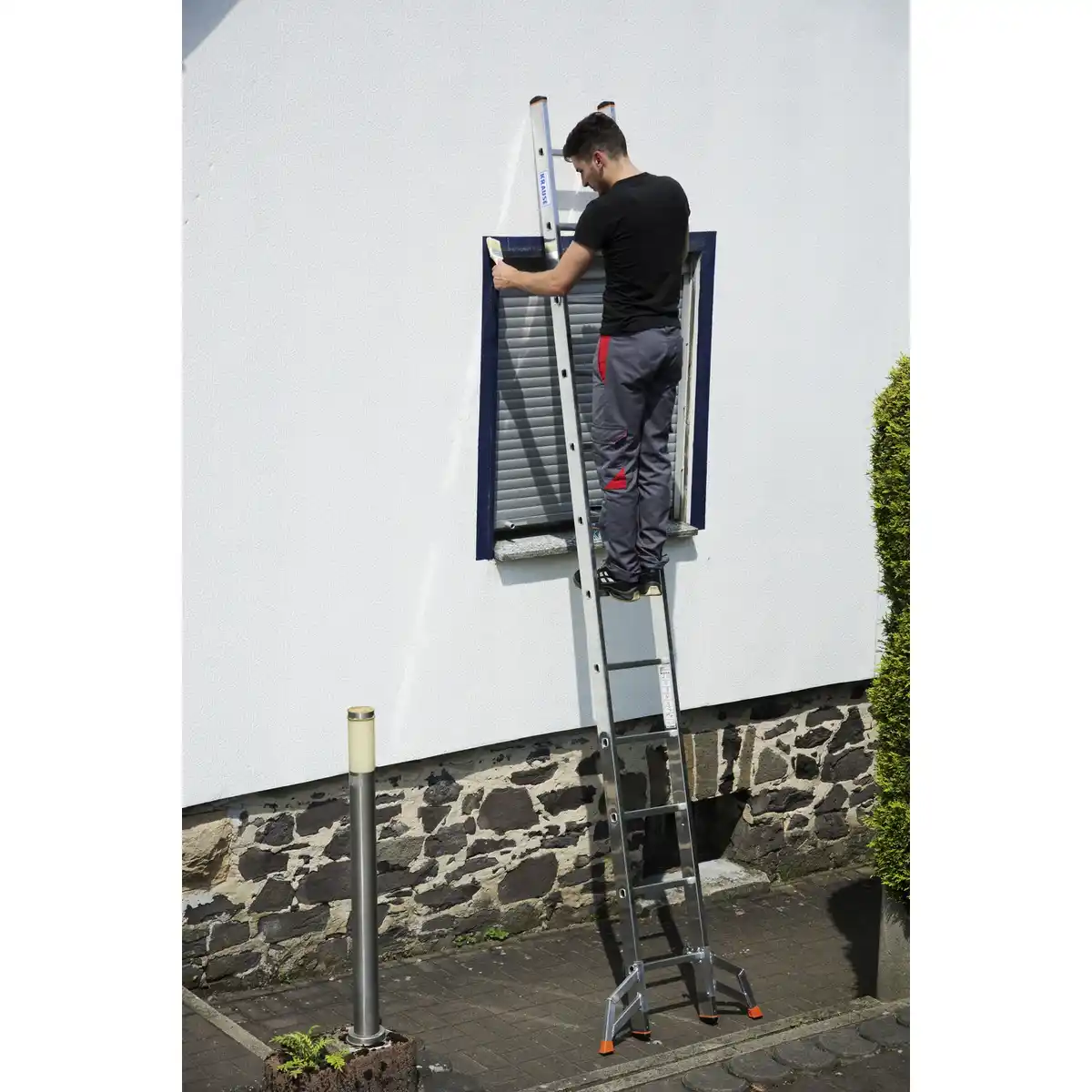 Bild 2 von KRAUSE Vielzweckleiter »MONTO Tribilo«, 36 Sprossen, Aluminium