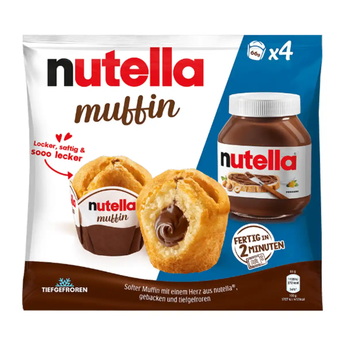Bild 1 von FERRERO Nutella-Muffin 264g