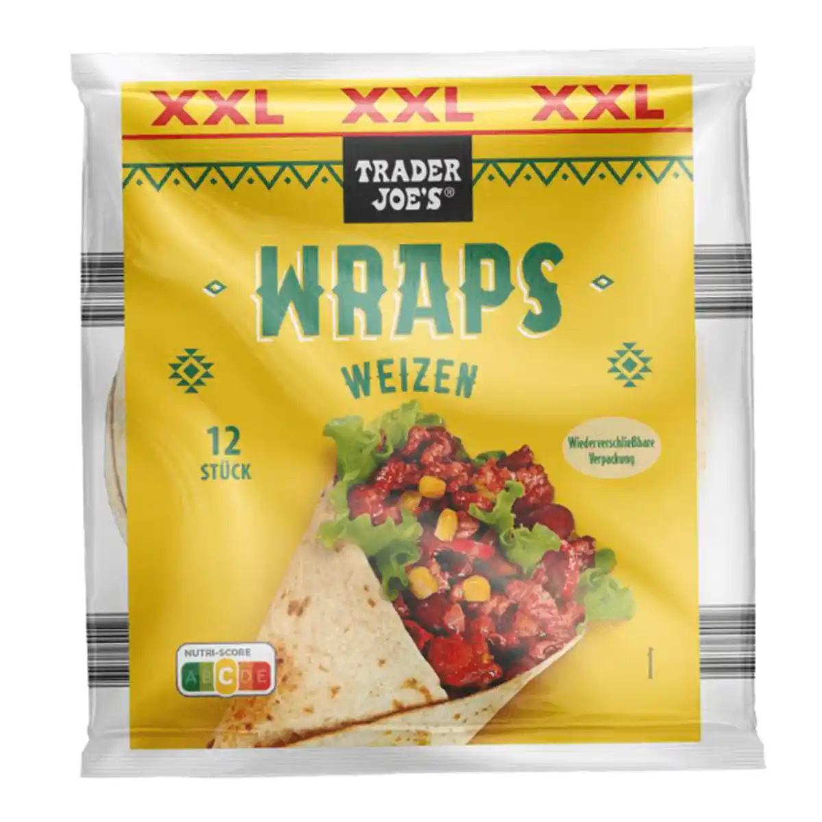 Bild 1 von TRADER JOE’S Weizenwraps XXL 744g