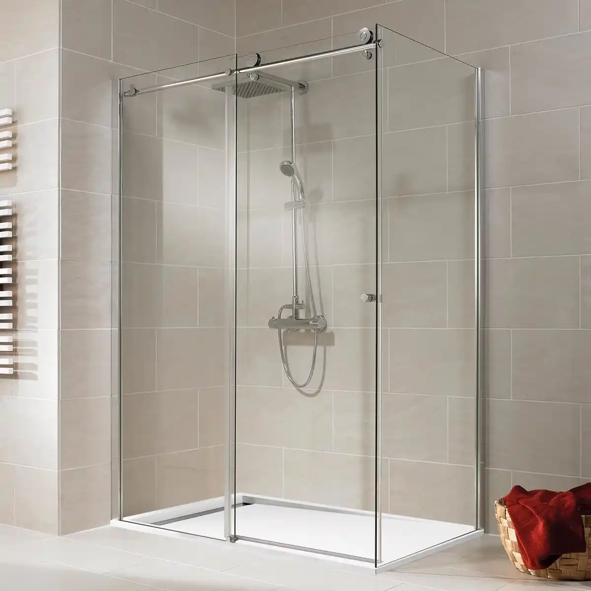 Bild 1 von SCHULTE Eckdusche »MasterClass«, BxTxH: 120 x 90 x 200 cm