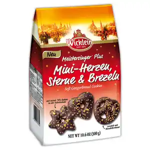 Wicklein Mini-Herzen, Sterne & Brezeln