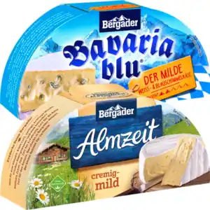 Bergader Almzeit oder Bavaria blu Halbmond