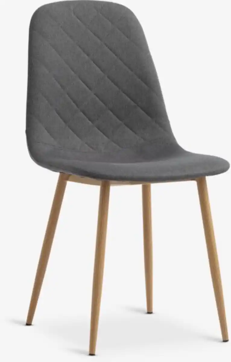 Bild 1 von Esszimmerstuhl JONSTRUP asphalt Stoff/eichefarben natur