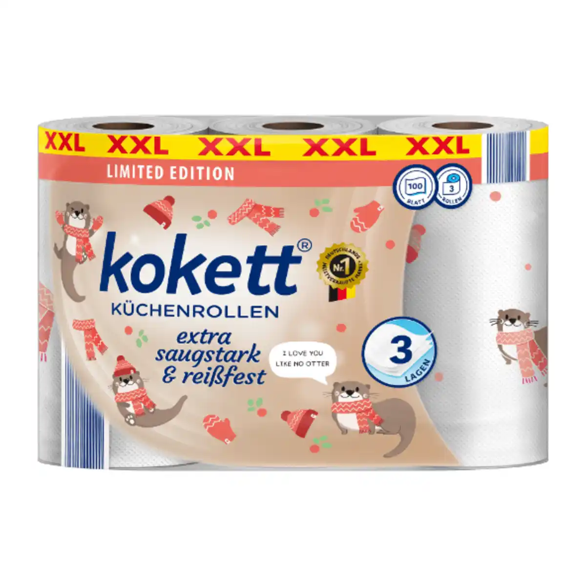 Bild 1 von KOKETT Küchenrollen XXL 100Blatt