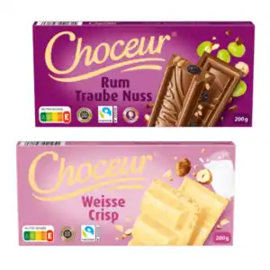 CHOCEUR Tafelschokolade 200g