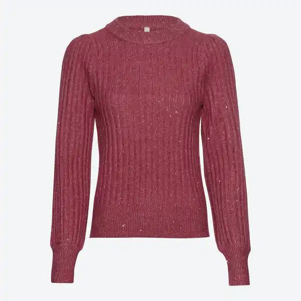 Bild 1 von Damen-Pullover mit Pailletten-Besatz