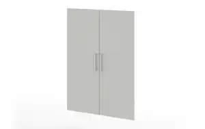 Vito - 2er-Türen Vary, kreidegrau, 77 cm