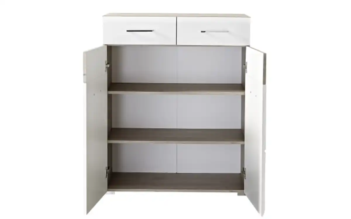 Bild 3 von Innostyle - Schuhschrank Funny, weiß/Silbereiche-Nachbildung