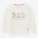 Bild 3 von Kinder-Mädchen-Sweatshirt mit Stickerei