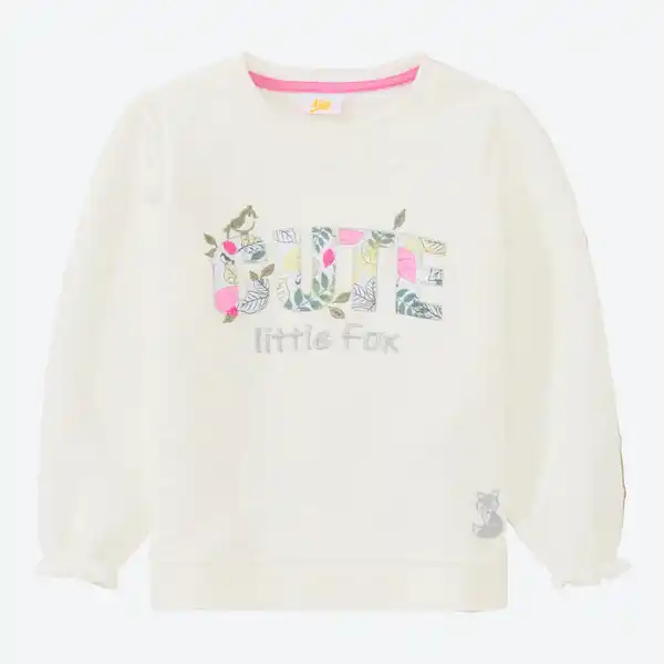 Bild 3 von Kinder-Mädchen-Sweatshirt mit Stickerei
