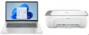 Bild 1 von 17-cp2558ng (BD5N3EA) 43,9 cm (17,3") Notebook natursilber inkl. DeskJet 2820e AiO