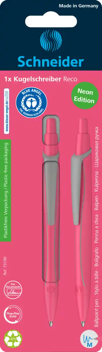 Bild 1 von Schneider Kugelschreiber Reco neon