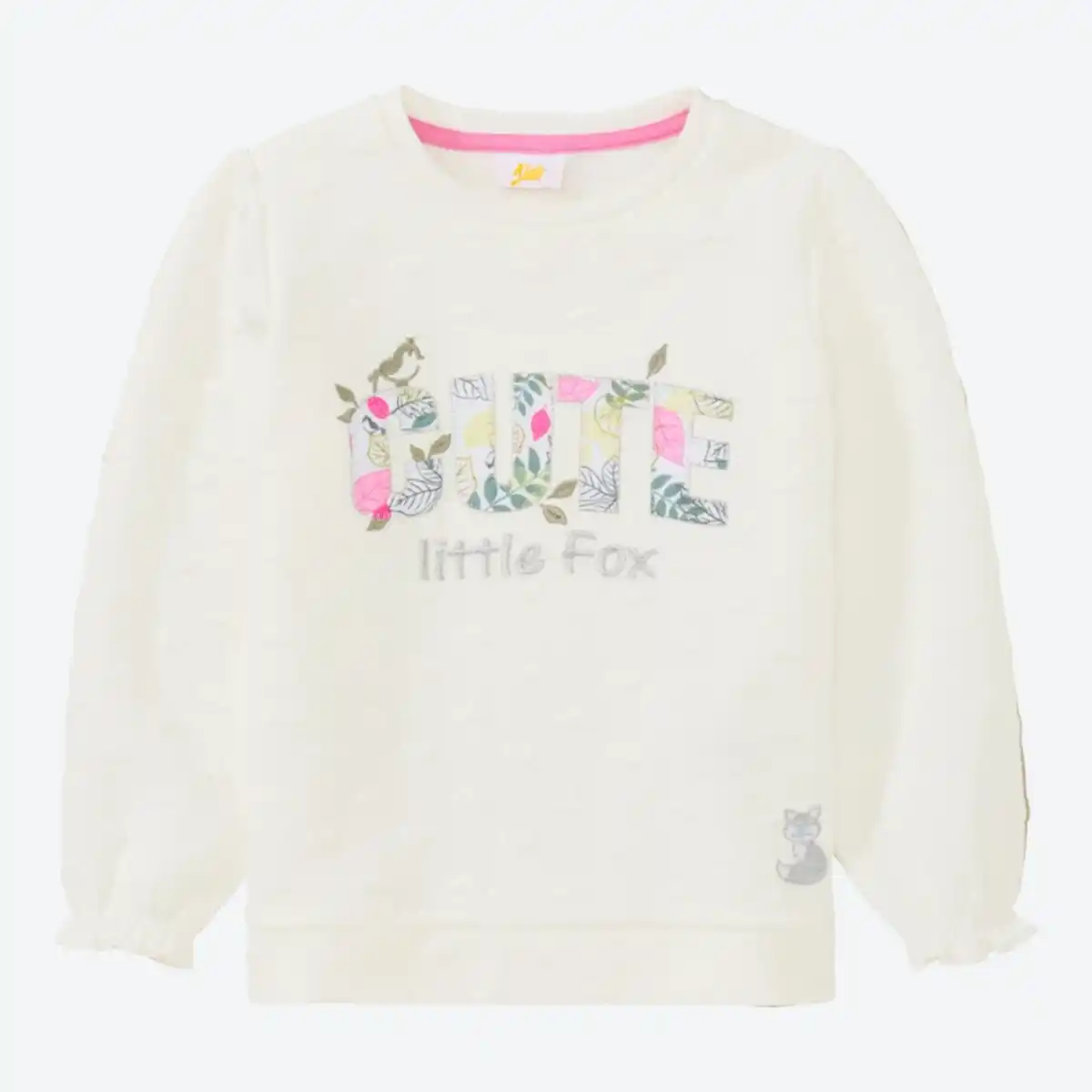 Bild 2 von Kinder-Mädchen-Sweatshirt mit Stickerei