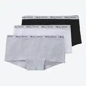 Teener-Hipster mit hohem Baumwollanteil, 3er-Pack